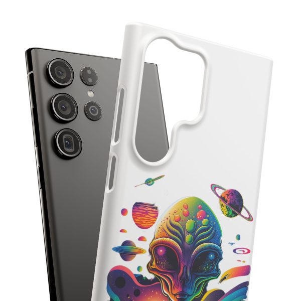 Vibrant Alien Snap Case for Galaxy Lovers | Cosmic Phone Cover, Space Art, Unique Gift for Sci-Fi Fans, Phone Accessory - Image 227