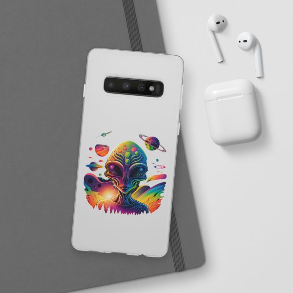 Colorful Alien Galaxy Phone Case, Cosmic Phone Cover, Unique Gift for Space Lovers, Festival Accessory, Astronaut Art Case - Image 27