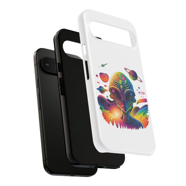 Colorful Alien Phone Case, Galaxy Design, Sci-Fi Accessories, Gifts for Space Lovers, Unique Mobile Cover, Tough Cases - Image 188
