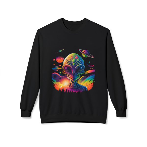 Unisex Midweight Softstyle Fleece Crewneck Sweatshirt - Image 9