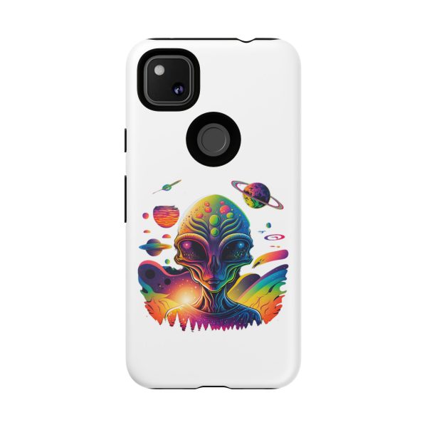 Colorful Alien Phone Case, Galaxy Design, Sci-Fi Accessories, Gifts for Space Lovers, Unique Mobile Cover, Tough Cases - Image 240