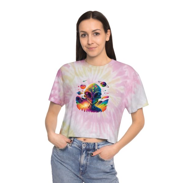 Women's Tie-Dye Crop Tee - Image 9