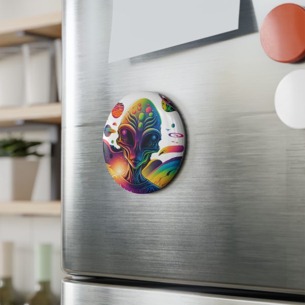 Button Magnet, Round (1 & 10 pcs) - Image 3