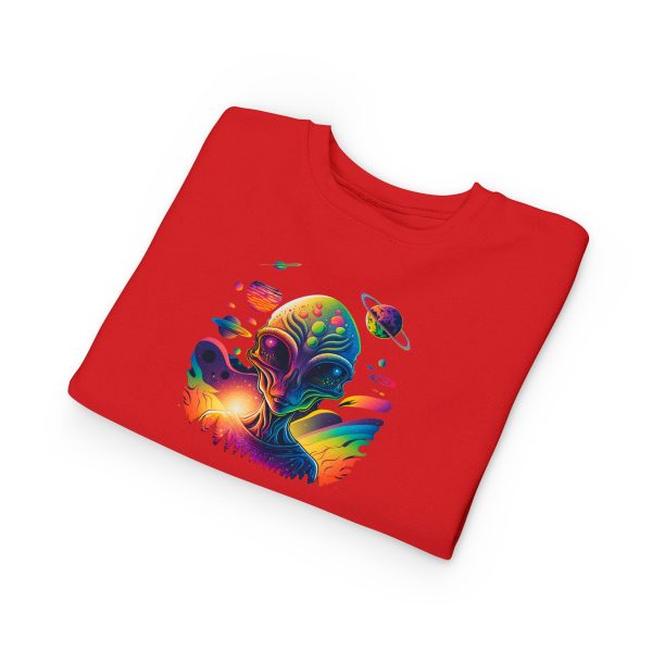 Cosmic Alien Toddler Sweatshirt - Cute Space Theme, Perfect for Birthdays, Gifts, Astronaut Enthusiasts, Baby Shower, Everyday Wear - Image 31