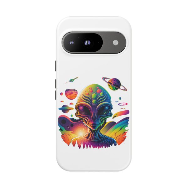 Colorful Alien Phone Case, Galaxy Design, Sci-Fi Accessories, Gifts for Space Lovers, Unique Mobile Cover, Tough Cases - Image 174
