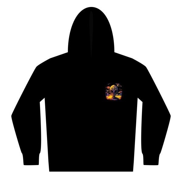 Youth Hooded Sweatshirt with Colorful Design, Ideal for Casual Wear, Gifts, Birthdays, Holidays, Outdoor Activities - Image 2