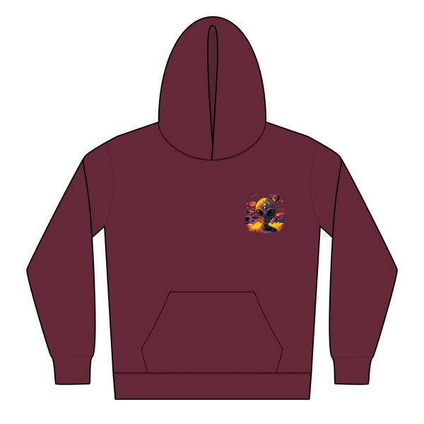 Youth Hooded Sweatshirt with Colorful Design, Ideal for Casual Wear, Gifts, Birthdays, Holidays, Outdoor Activities - Image 5