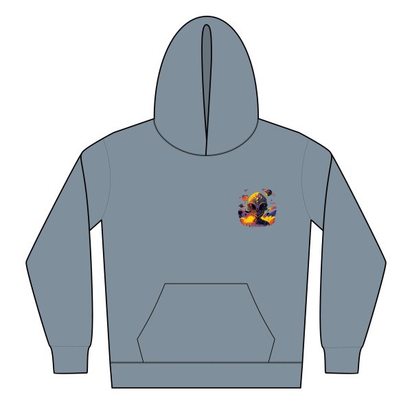 Youth Hooded Sweatshirt with Colorful Design, Ideal for Casual Wear, Gifts, Birthdays, Holidays, Outdoor Activities - Image 10