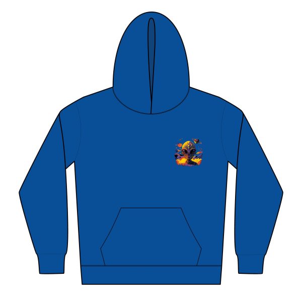 Youth Hooded Sweatshirt with Colorful Design, Ideal for Casual Wear, Gifts, Birthdays, Holidays, Outdoor Activities - Image 11