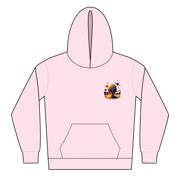 Youth Hooded Sweatshirt with Colorful Design, Ideal for Casual Wear, Gifts, Birthdays, Holidays, Outdoor Activities - Image 13