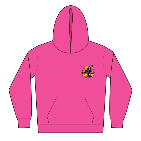 Youth Hooded Sweatshirt with Colorful Design, Ideal for Casual Wear, Gifts, Birthdays, Holidays, Outdoor Activities - Image 14