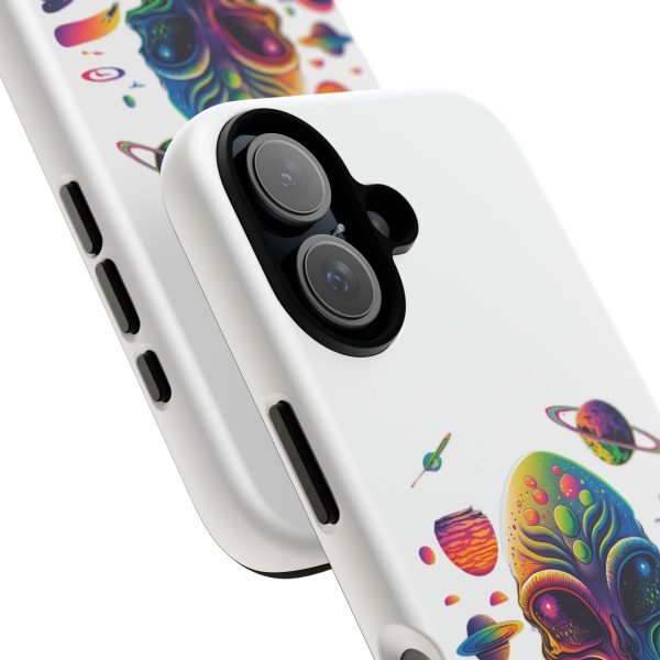 Colorful Alien Phone Case, Galaxy Design, Sci-Fi Accessories, Gifts for Space Lovers, Unique Mobile Cover, Tough Cases - Image 144
