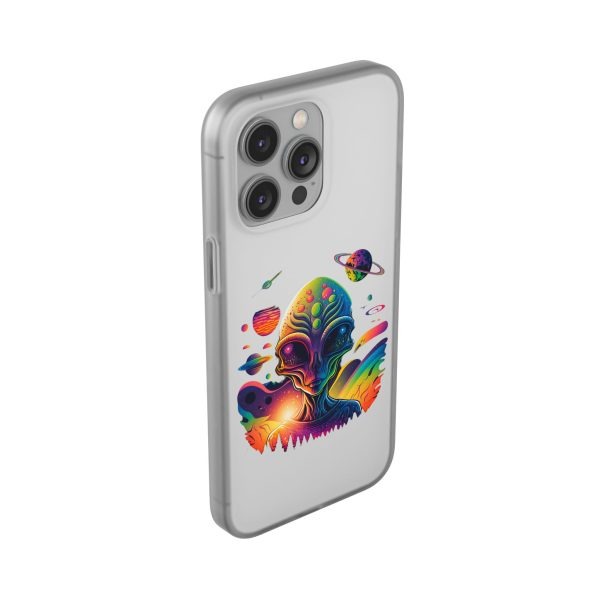 Colorful Alien Galaxy Phone Case, Cosmic Phone Cover, Unique Gift for Space Lovers, Festival Accessory, Astronaut Art Case - Image 239