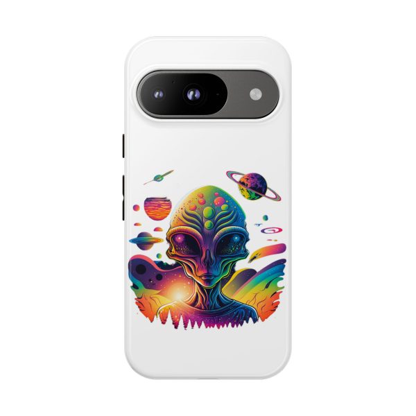 Colorful Alien Phone Case, Galaxy Design, Sci-Fi Accessories, Gifts for Space Lovers, Unique Mobile Cover, Tough Cases - Image 171