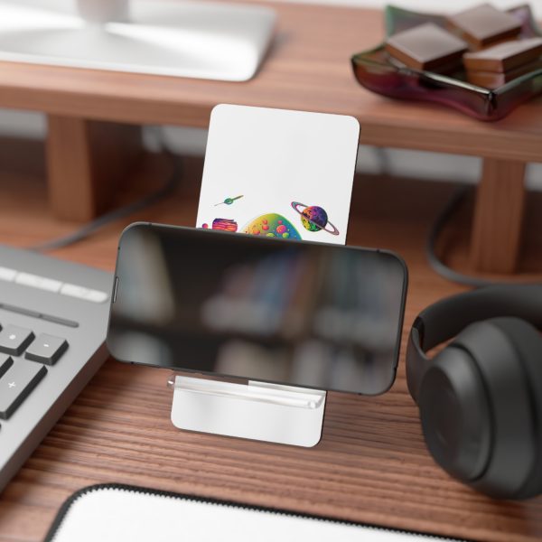 Colorful Alien Smartphone Stand, Desk Accessory, Space Decor, Gift for Tech Lovers, Unique Phone Holder - Image 4