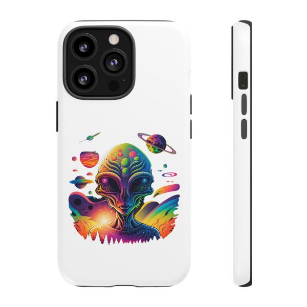 Alien Galaxy Phone Case, Space Themed Tough Case for Teens, Colorful Phone Cover, Gift for Sci-Fi Lovers, Trendy Mobile Accessory - Image 37