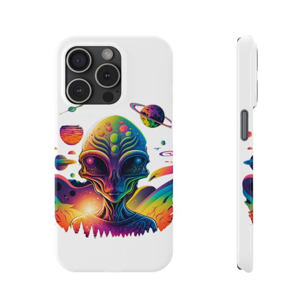 Vibrant Alien Phone Case, Cosmic Phone Cover, Space Decor, Gift for Sci-Fi Lovers, Unique Smartphone Accessory - Image 64