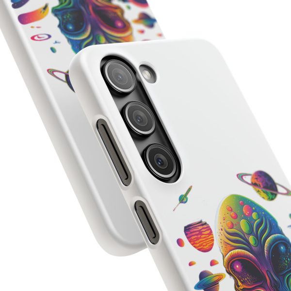 Vibrant Alien Snap Case for Galaxy Lovers | Cosmic Phone Cover, Space Art, Unique Gift for Sci-Fi Fans, Phone Accessory - Image 214