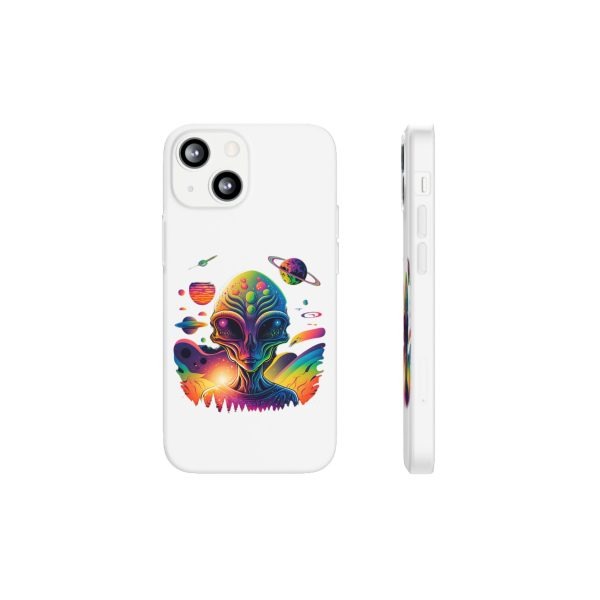 Colorful Alien Galaxy Phone Case, Cosmic Phone Cover, Unique Gift for Space Lovers, Festival Accessory, Astronaut Art Case - Image 130