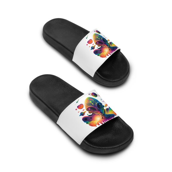 Vibrant Men's Slide Sandals, Casual Summer Footwear, Beach Sandals, Colorful Flip Flops, Trendy Poolside Slides, Gift for Him - Image 4