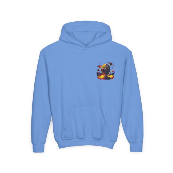 Youth Heavy Blend Hooded Sweatshirt with Colorful Graphic - Image 25