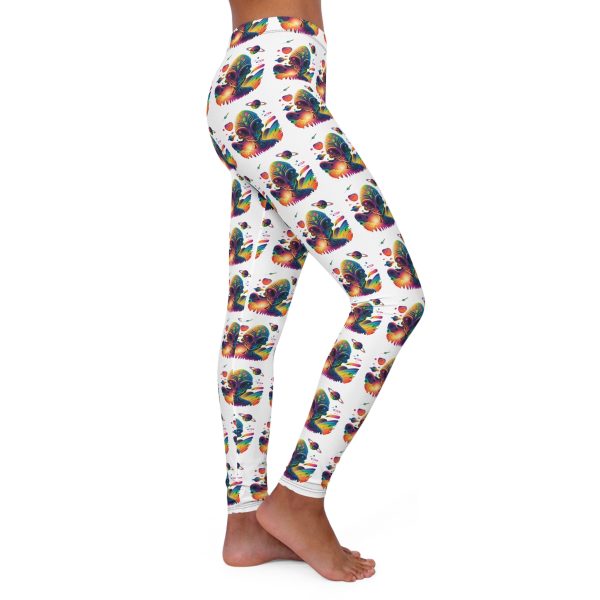 Women's Casual Spandex Leggings (AOP) - Image 4