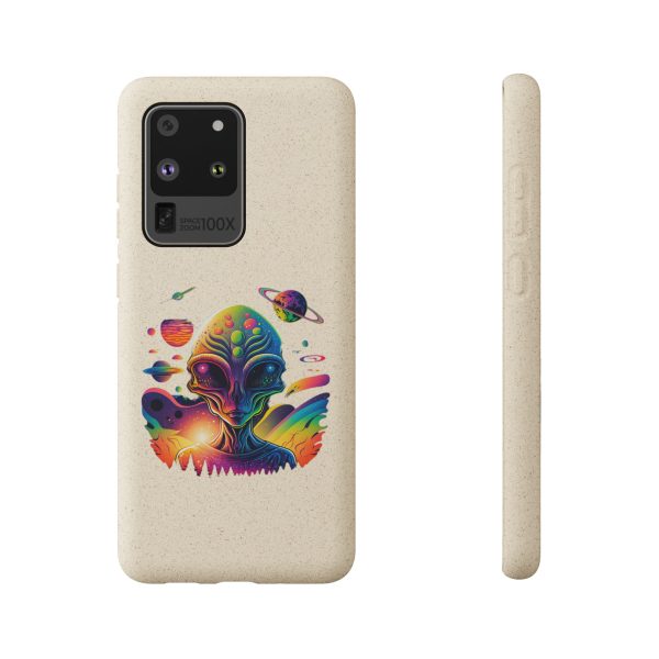 Vibrant Alien Biodegradable Phone Case | Eco-Friendly, Galaxy Inspired, Unique Gift, Trendy Phone Cover, For Space Lovers - Image 49