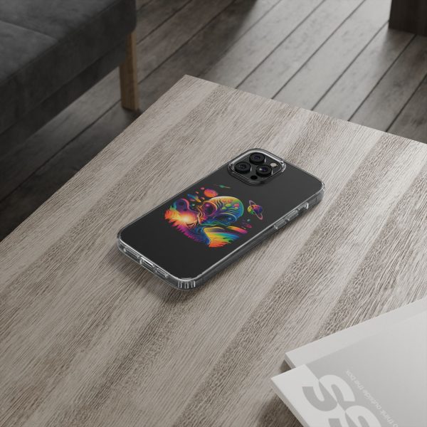 Alien Galaxy Clear Phone Case, Cosmic Phone Cover, Space Lover Gift, Unique Design for iPhone, Galaxy Phone Case - Image 23