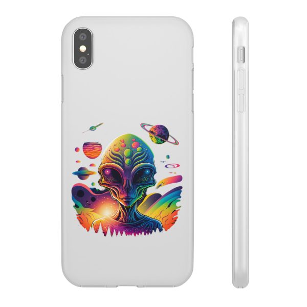 Colorful Alien Galaxy Phone Case, Cosmic Phone Cover, Unique Gift for Space Lovers, Festival Accessory, Astronaut Art Case - Image 107