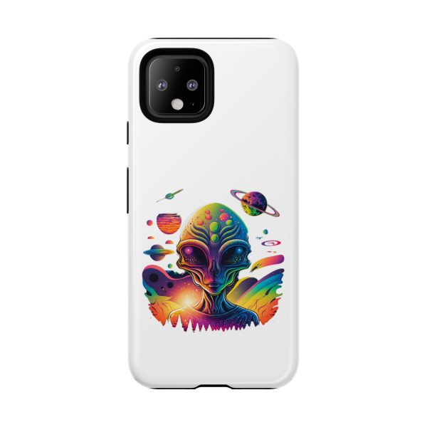 Alien Galaxy Phone Case, Space Themed Tough Case for Teens, Colorful Phone Cover, Gift for Sci-Fi Lovers, Trendy Mobile Accessory - Image 225
