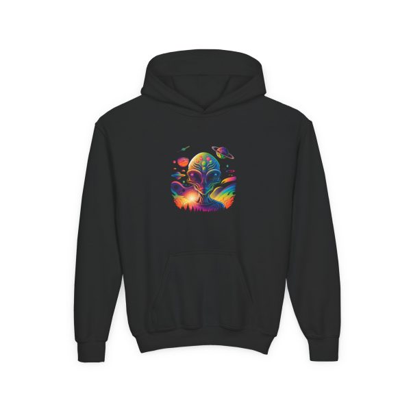 Youth Heavy Blend Hooded Sweatshirt - Image 5