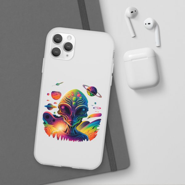 Colorful Alien Galaxy Phone Case, Cosmic Phone Cover, Unique Gift for Space Lovers, Festival Accessory, Astronaut Art Case - Image 61