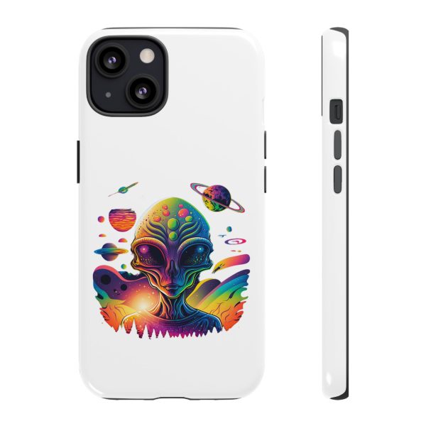 Alien Galaxy Phone Case, Space Themed Tough Case for Teens, Colorful Phone Cover, Gift for Sci-Fi Lovers, Trendy Mobile Accessory - Image 27
