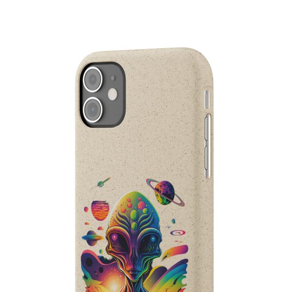 Vibrant Alien Biodegradable Phone Case | Eco-Friendly, Galaxy Inspired, Unique Gift, Trendy Phone Cover, For Space Lovers - Image 63