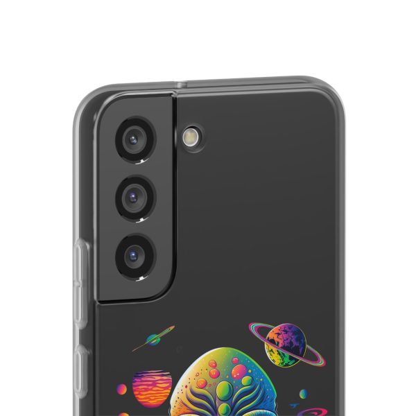 Colorful Alien Galaxy Phone Case, Cosmic Phone Cover, Unique Gift for Space Lovers, Festival Accessory, Astronaut Art Case - Image 177
