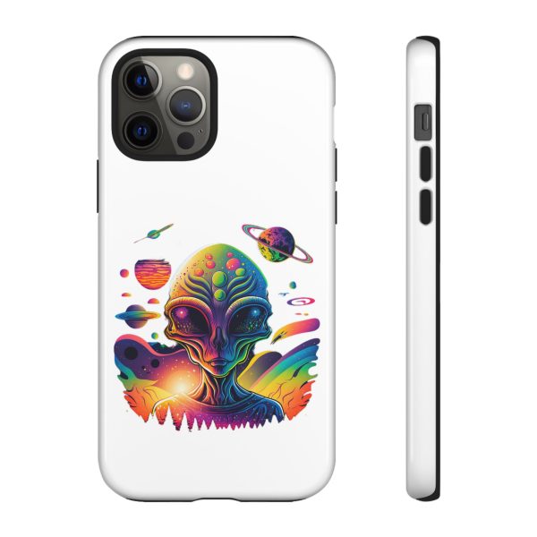 Colorful Alien Phone Case, Galaxy Design, Sci-Fi Accessories, Gifts for Space Lovers, Unique Mobile Cover, Tough Cases - Image 23
