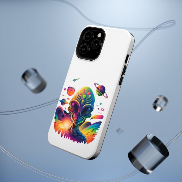 Colorful Alien Phone Case for Protection and Style, Galaxy-Themed Case, Retro Vibe Case, Unique Gift for Sci-Fi Lovers, Planet Design Case - Image 24