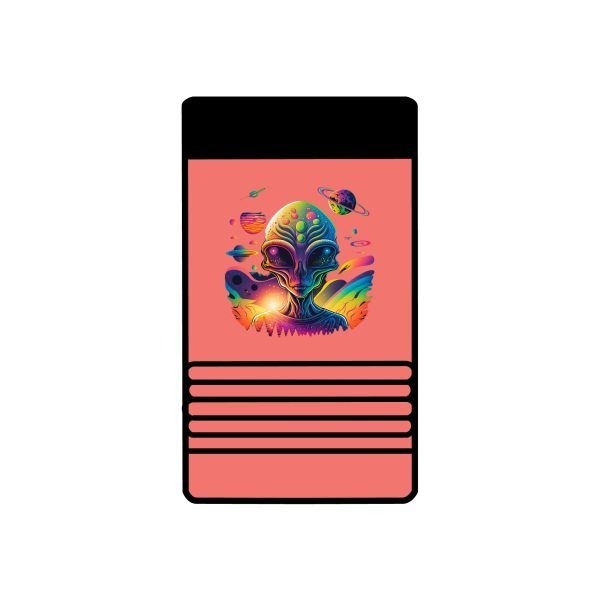 Colorful Alien Beverage Holder, Fun Drink Sleeve for Parties, Unique Gift for Space Lovers, 12oz Holder for Travel, Cosmic Coolers - Image 4