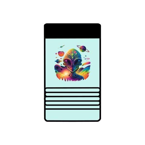 Colorful Alien Beverage Holder, Fun Drink Sleeve for Parties, Unique Gift for Space Lovers, 12oz Holder for Travel, Cosmic Coolers - Image 22