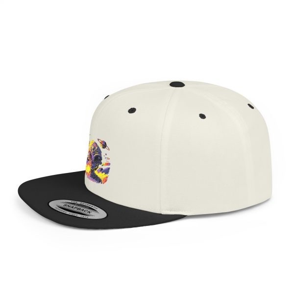 Vibrant Graphic Snapback Hat - Trendy Streetwear Cap for Outdoor Adventures, Casual Fashion, Gift Ideas, Summer Festivals, Everyday Wear - Image 39