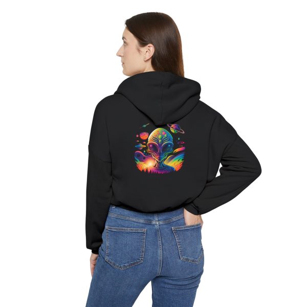 Women's Cinched Bottom Hoodie - Image 4