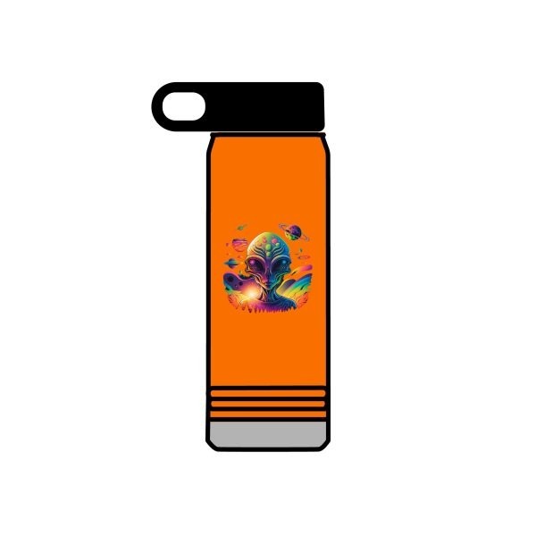 Colorful Meditation Water Bottle, 20oz | Eco-Friendly Hydration | Yoga Gift | Mindfulness | Fitness Motivator | Travel Companion | [...] - Image 11