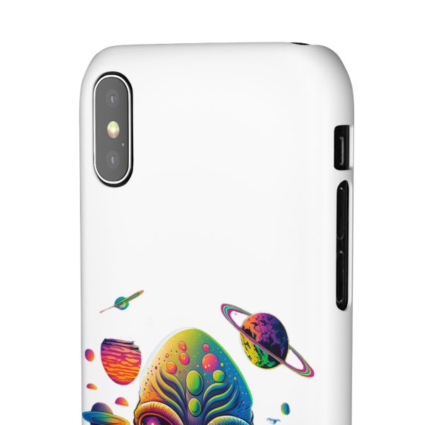 Vibrant Alien Snap Case for Galaxy Lovers | Cosmic Phone Cover, Space Art, Unique Gift for Sci-Fi Fans, Phone Accessory - Image 12