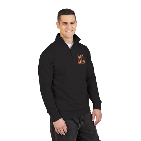 Cozy Embroidered Unisex Fleece Pullover, Casual Sweatshirt, Fall Fashion, Gift for Him/Her, Outdoor Activities, Layering Essential - Image 8