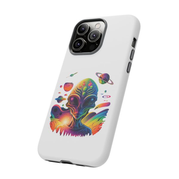Alien Galaxy Phone Case, Space Themed Tough Case for Teens, Colorful Phone Cover, Gift for Sci-Fi Lovers, Trendy Mobile Accessory - Image 80