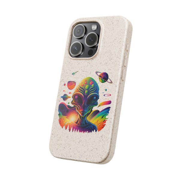 Vibrant Alien Biodegradable Phone Case | Eco-Friendly, Galaxy Inspired, Unique Gift, Trendy Phone Cover, For Space Lovers - Image 166