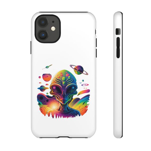 Alien Galaxy Phone Case, Space Themed Tough Case for Teens, Colorful Phone Cover, Gift for Sci-Fi Lovers, Trendy Mobile Accessory - Image 14