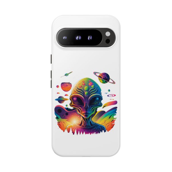 Colorful Alien Phone Case, Galaxy Design, Sci-Fi Accessories, Gifts for Space Lovers, Unique Mobile Cover, Tough Cases - Image 183