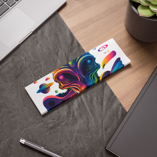 Cosmic Alien Post-it® Note Pads | Vibrant Space-Themed Sticky Notes, Office Supplies, Gifts for Sci-Fi Fans, School Accessories, [...] - Image 23
