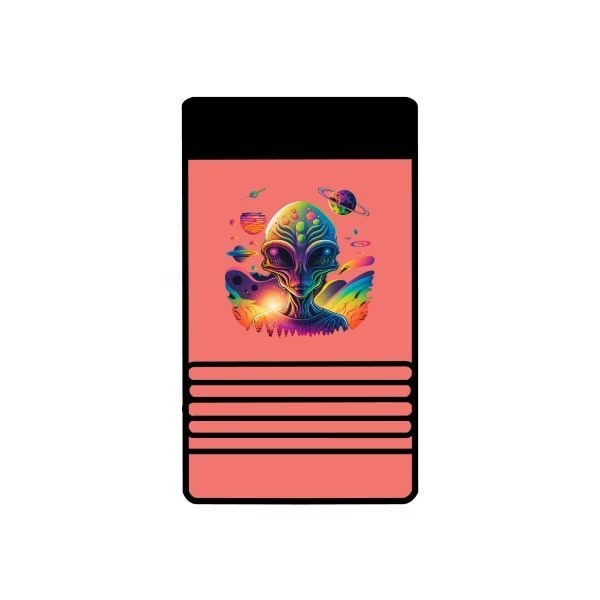 Colorful Alien Beverage Holder, Fun Drink Sleeve for Parties, Unique Gift for Space Lovers, 12oz Holder for Travel, Cosmic Coolers - Image 3